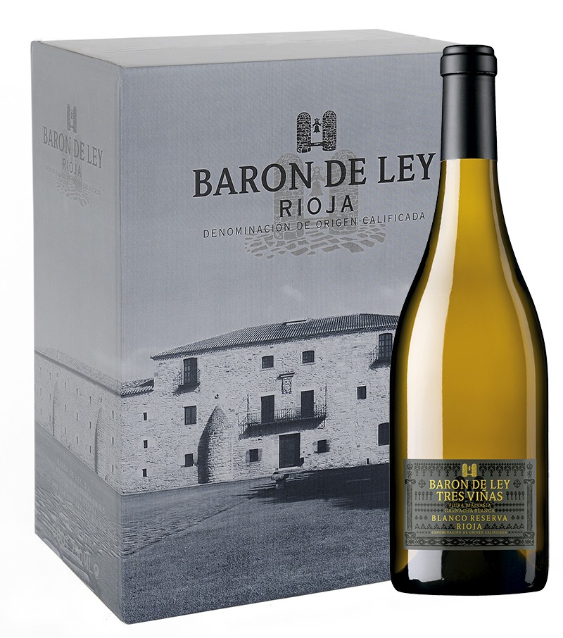 Imagen Barón de Ley 3 Viñas Blanco Reserva